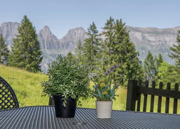 Swiss Horizon-churfirsten Stuebli-charme Mit Aussicht & Liftnaehe Appartement Quarten